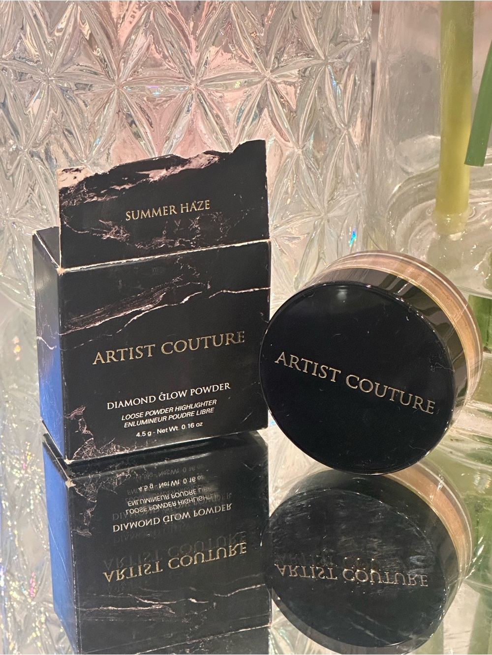 Artist Couture SUMMER HAZE Diamond Glow Powder NIB Loose Highlighter Glow 4.5g